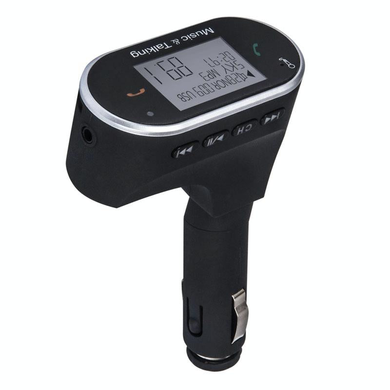 Car Stereo Radio Mp3 Player Bluetooth Hands-Free Fm Transmitter