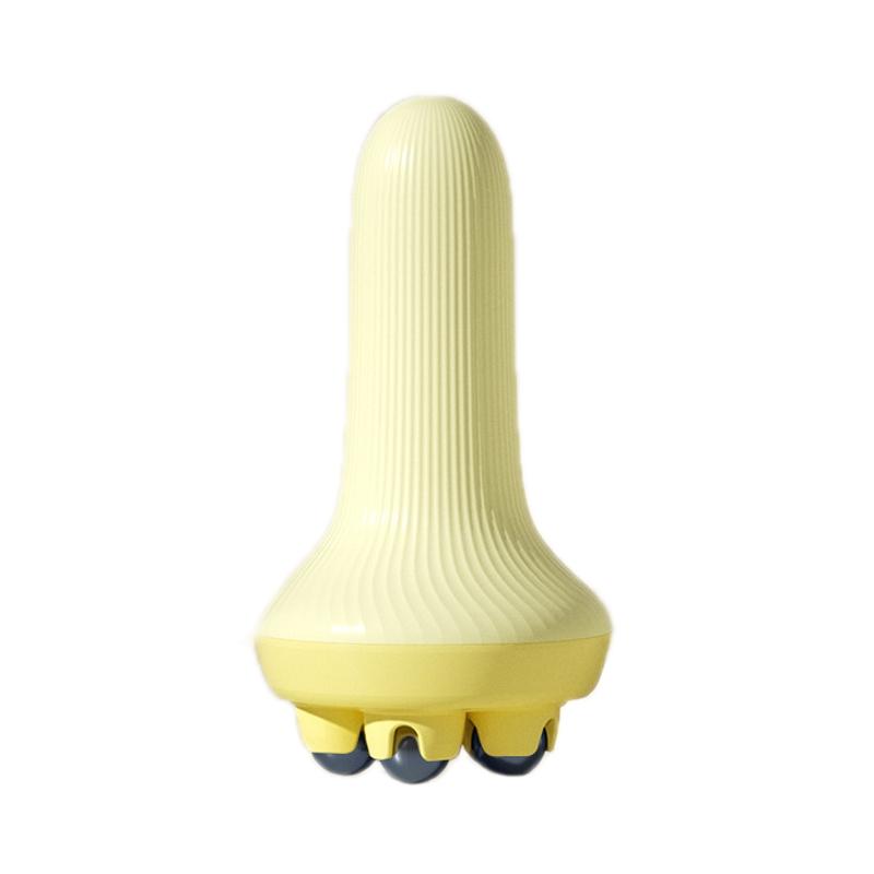 Abdominal Roller Massager For Inner Leg Muscle Relaxation Yellow