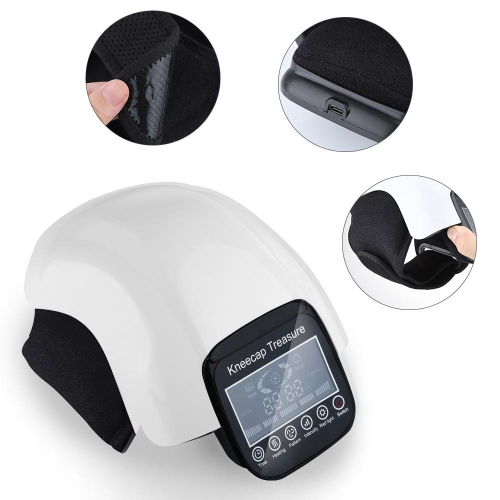 Portable Knee Massager With Infrared Heat Therapy Pain Relief Device