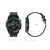 1.3 Inch Heart Rate / Blood Pressure / Blood Oxygen Monitoring Watch - Brown Leather