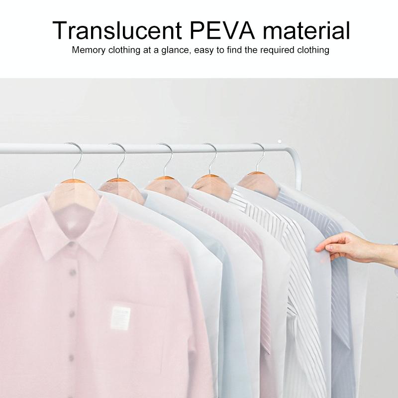 100 Disposable Dust Bags - 60x100cm - Thick Pe Material - Transparent