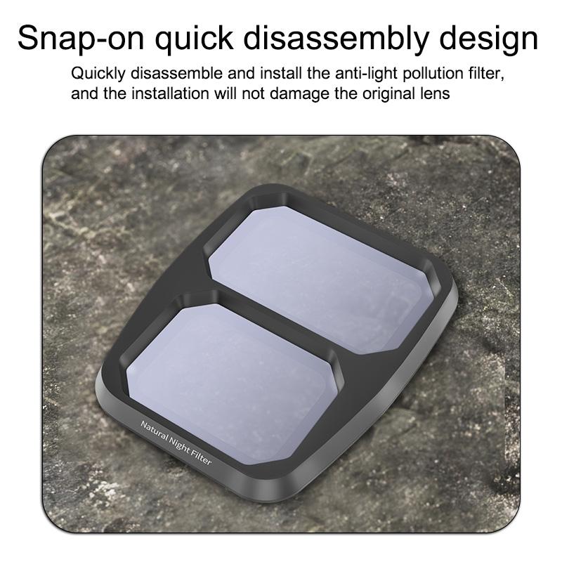 Versatile 4-in-1 Lens Filter for Dji Air 3 Drone - For Dji Air 3 Cpl