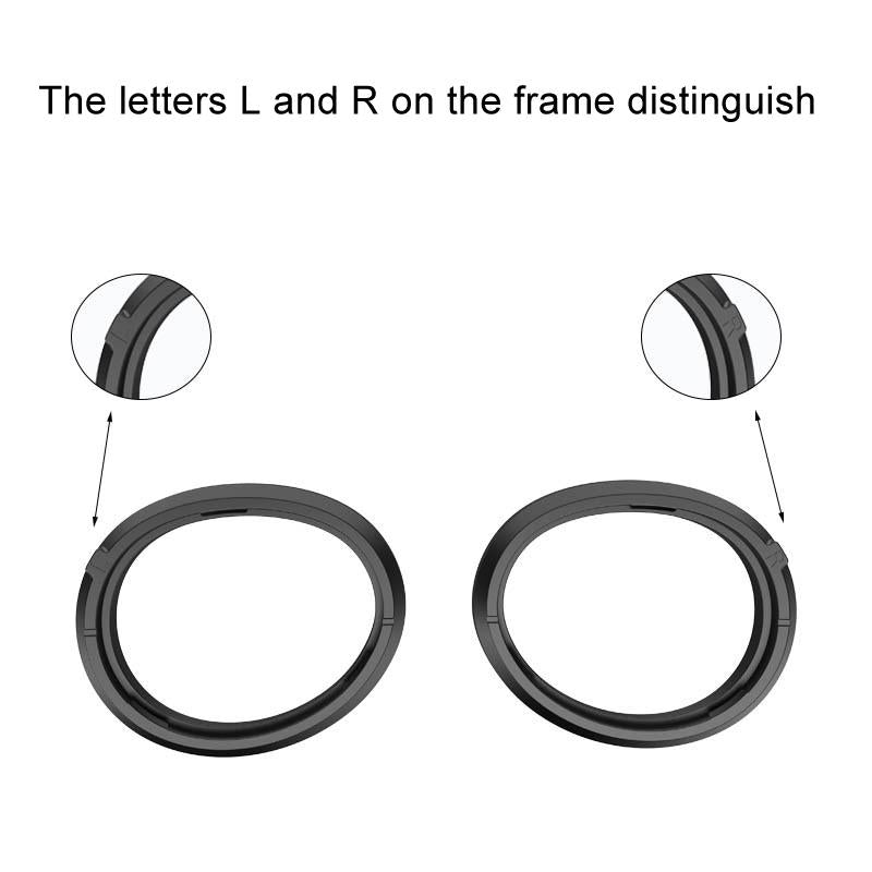 Anti Blue Light Lens for Apple Vision Pro - 1.56 Refractive Index - 1.61 Refractive Index Frame + 0-300 Degree Anti-Blue Light Lens