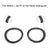 Anti Blue Light Lens for Apple Vision Pro - 1.56 Refractive Index - 1.61 Refractive Index Frame + 0-300 Degree Anti-Blue Light Lens