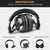 Rose Gold Head-Mounted Wired Headphone With Noise Reduction & Microphone