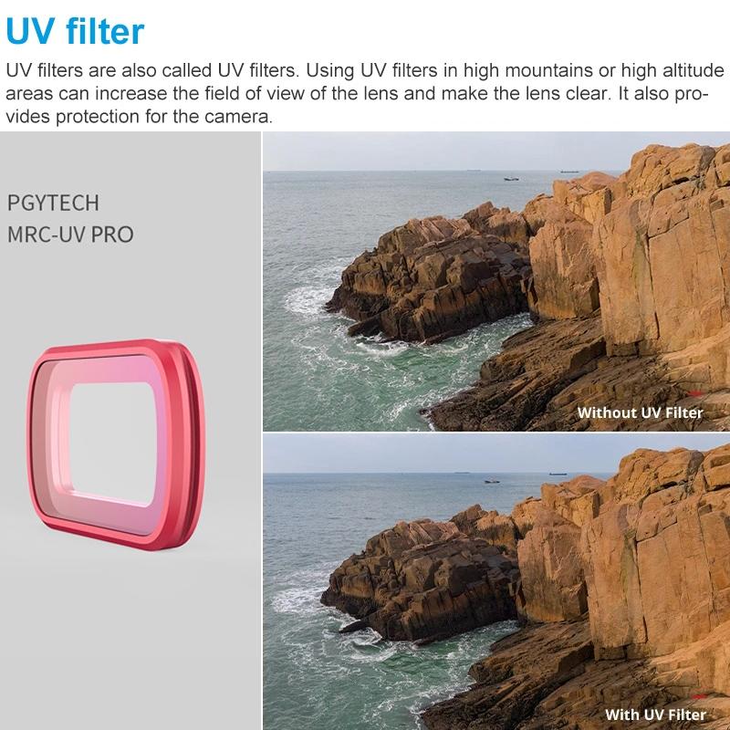 Professional Diving Lens Filter for Dji Pocket - Mrc Uv