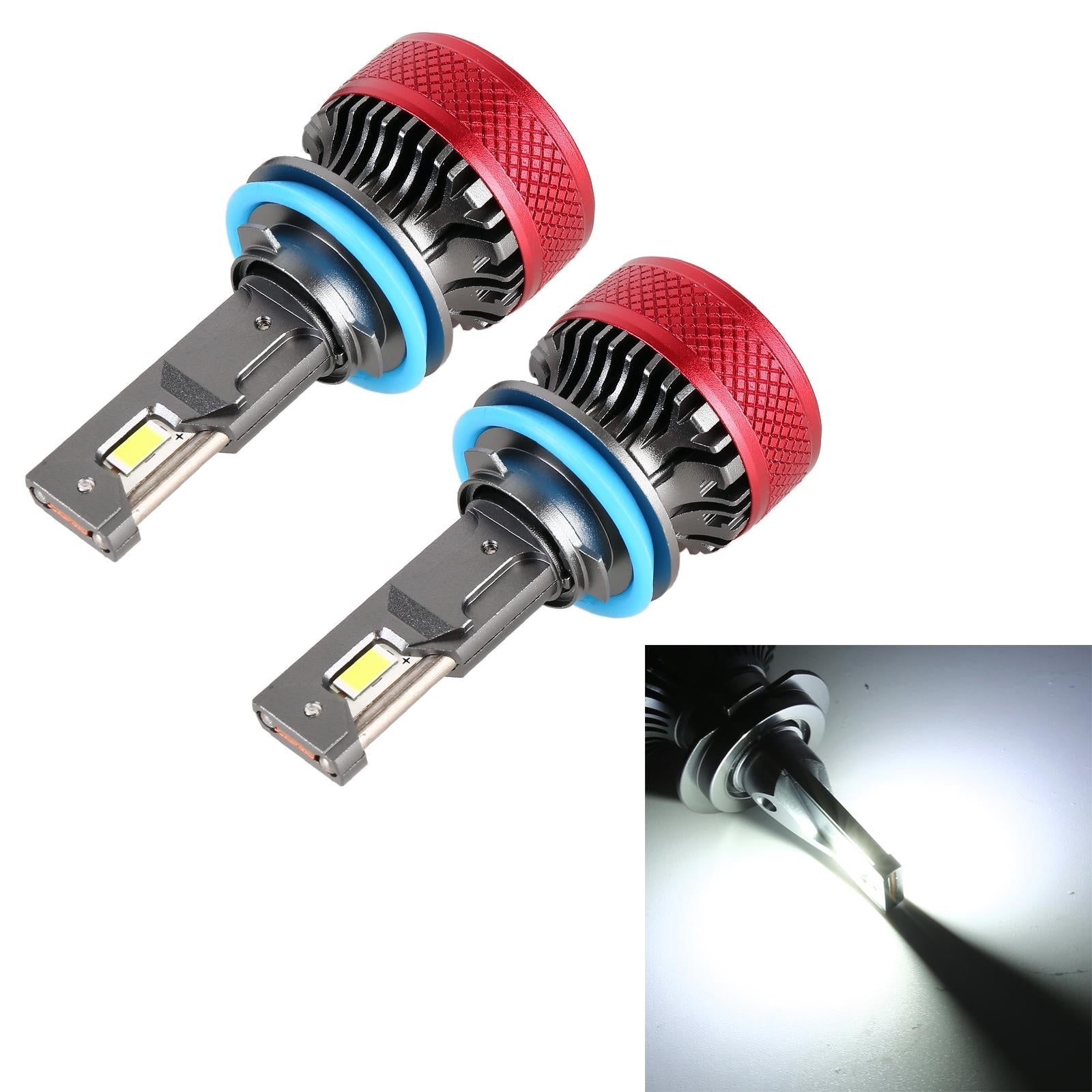 1 Pair H8 / H11 Dc12V 65W 6000K 6500Lm Led Car Headlights