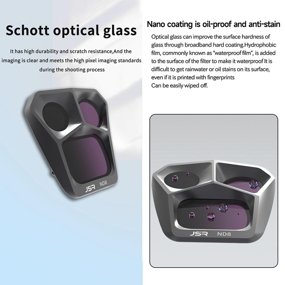 Nd1000 Lens Filter for Dji Mavic 3 Pro - Neutral Density - Nd8Pl For Dji Mavic 3 Pro