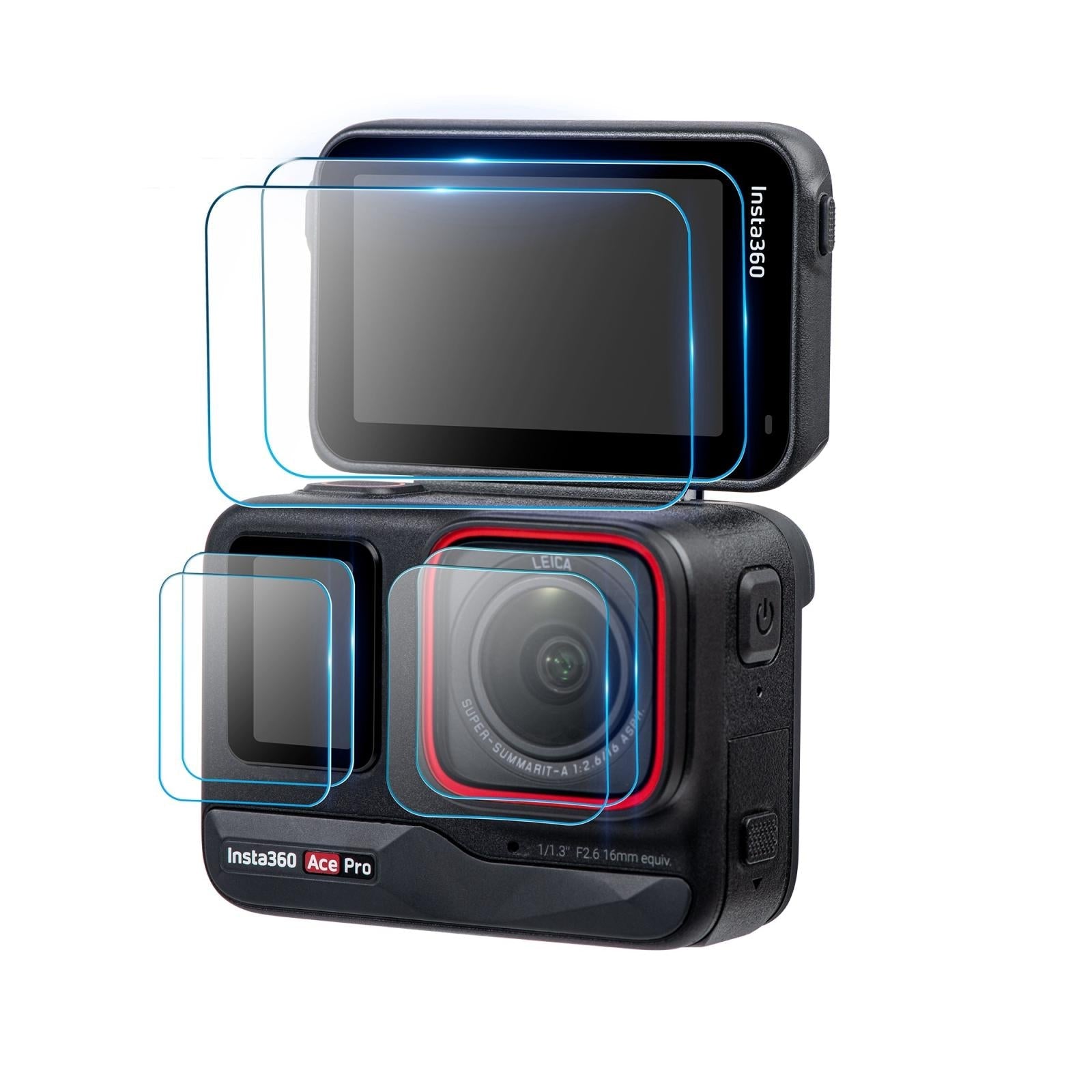 2-piece Tempered Glass Film Set for Insta360 Ace Pro