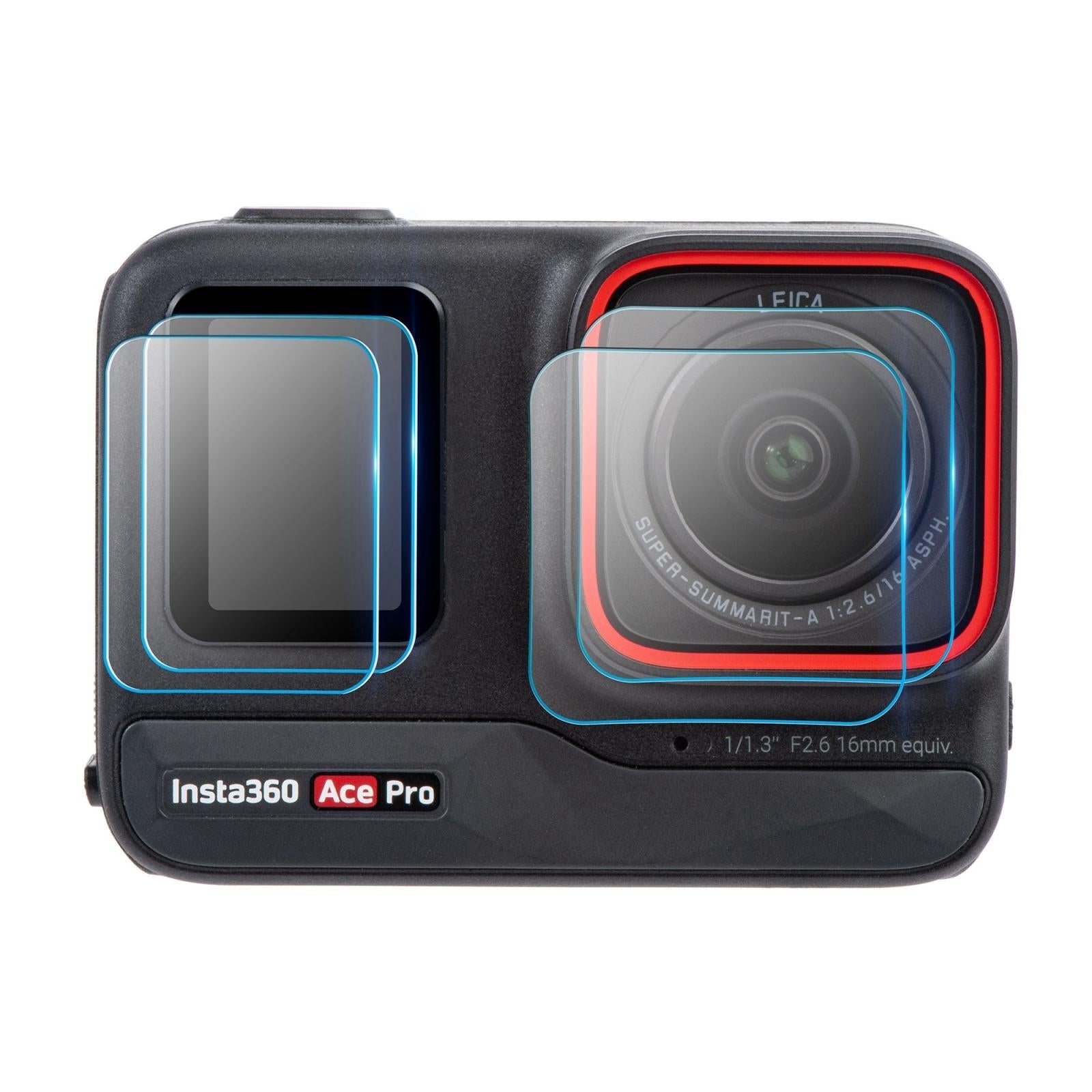 2-piece Tempered Glass Film Set for Insta360 Ace Pro