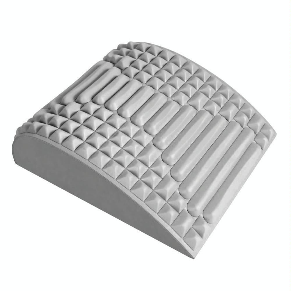 Blue Lumbar Massager For Spinal Stretching And Relaxation - Solid Colour Gray