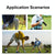Anti-slip Golf Club Pole Cover - Protective Rubber Grip Gray - Dark Blue Half Cotton Yarn