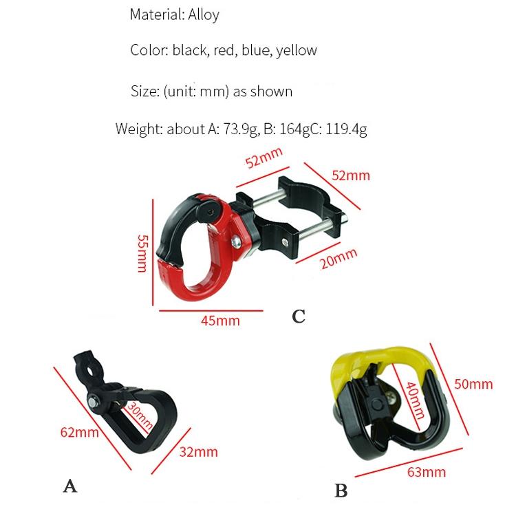 For Ninebot Max G30 Scooter Accessories Aluminum Alloy Hook Rod Hook
