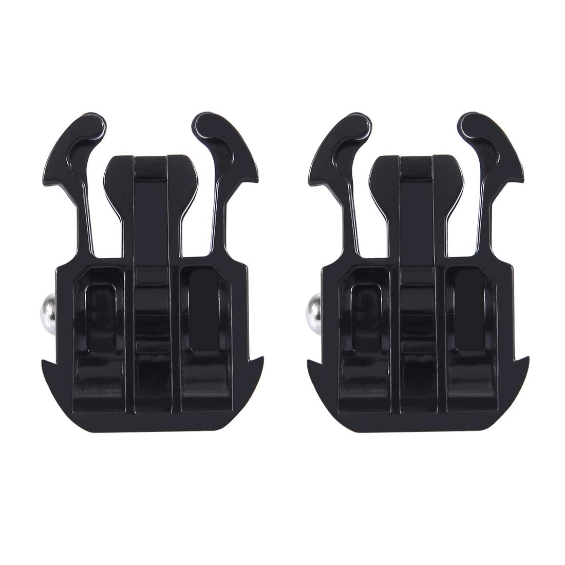 2-pack Quick Release Buckles for Gopro Insta360 Dji Action and Other Cameras - Horizontal Surface Compatible