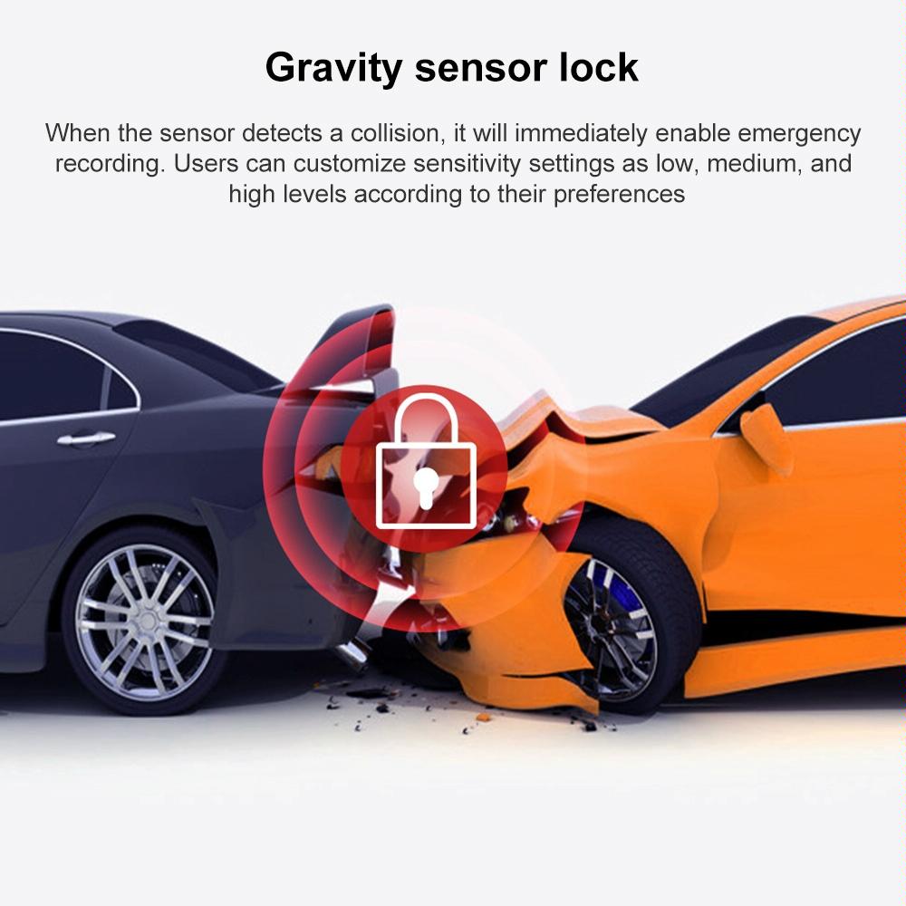 10.88 Ips Touch Screen Car Dvr Recorder - Ultra Hd 1080p