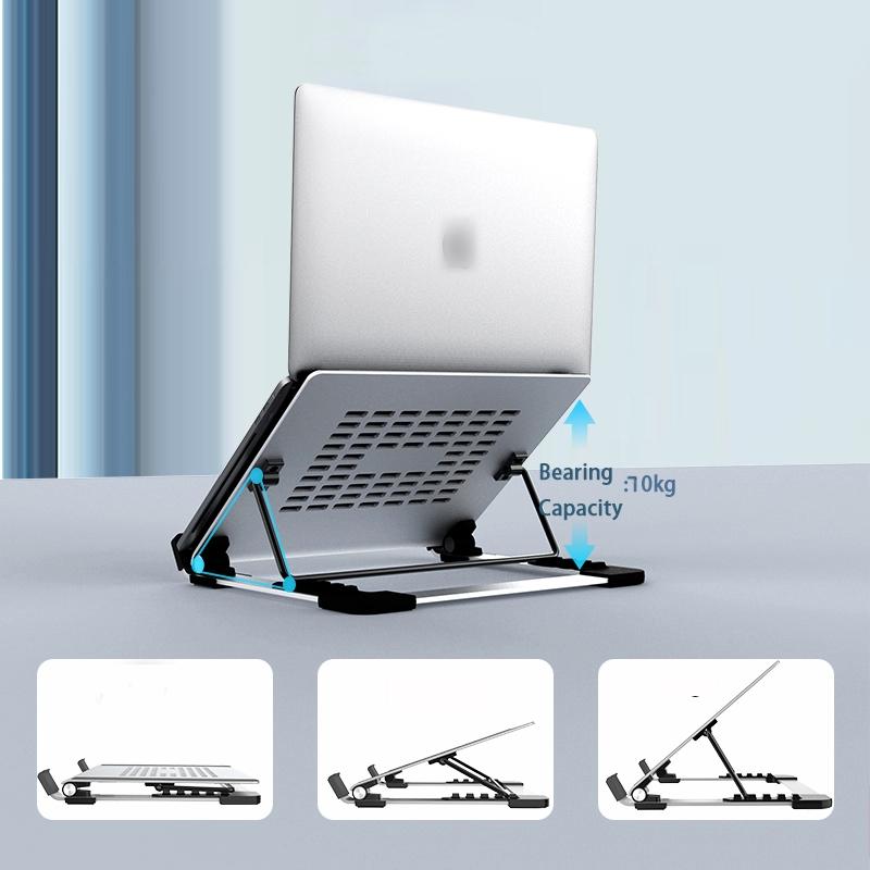 Vertical Laptop Stand - 5 Levels Riser for Desk