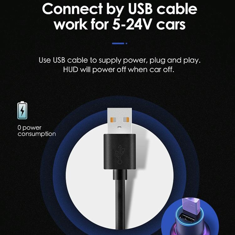 5 Inch Car Hud Gps Speed Display Satellite Navigation