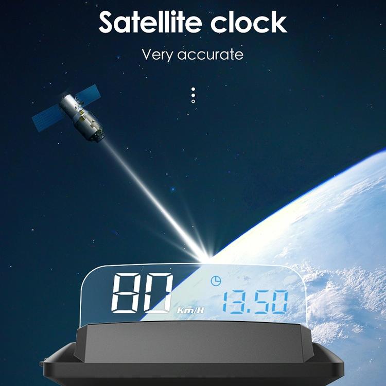 5 Inch Car Hud Gps Speed Display Satellite Navigation