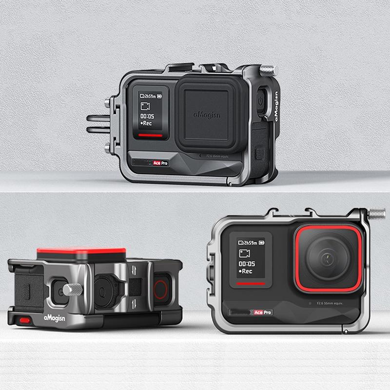 Metal Rabbit Cage Protective Frame for Insta360 Ace Pro / Ace Amagisn