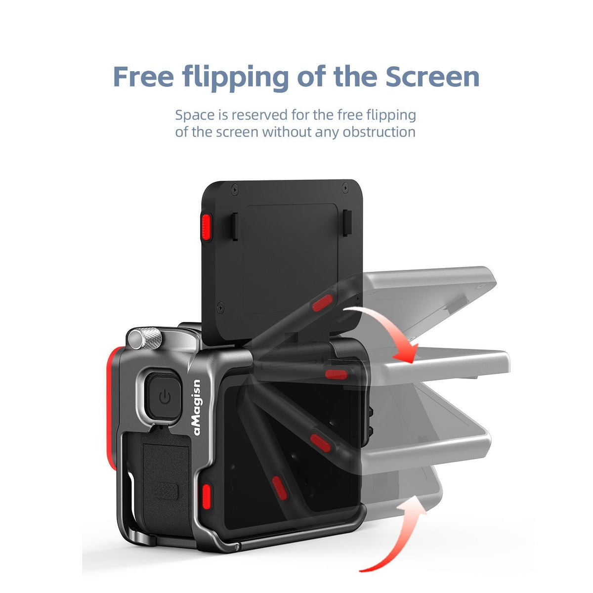 Metal Rabbit Cage Protective Frame for Insta360 Ace Pro / Ace Amagisn