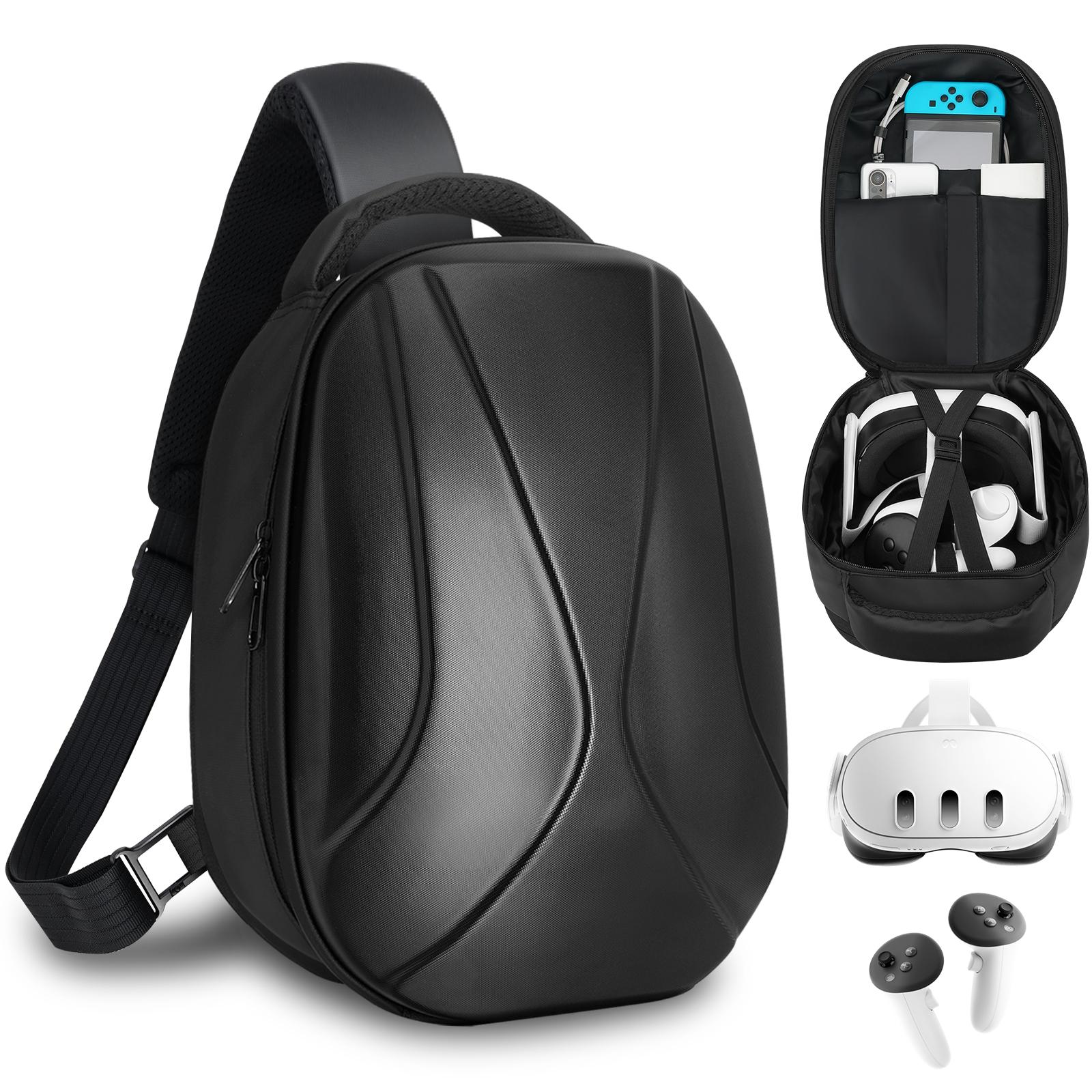 Meta Quest 3 Expandable Suitcase with Shoulder Straps
