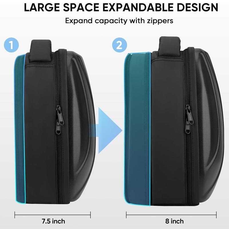 Meta Quest 3 Expandable Suitcase with Shoulder Straps