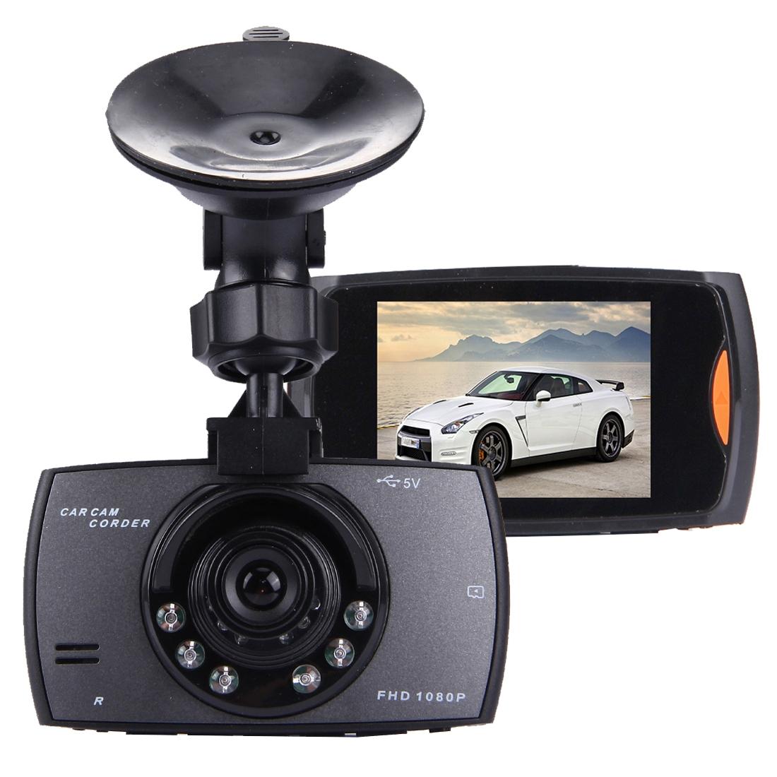 2.7 Lcd Car Dvr Camera With 480P Resolution And 120 Degree Wide Angle View