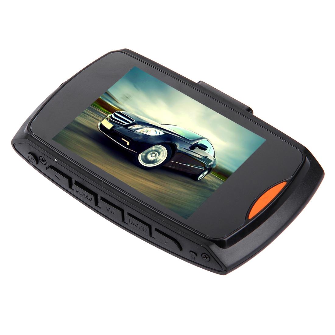 2.7 Lcd Car Dvr Camera With 480P Resolution And 120 Degree Wide Angle View