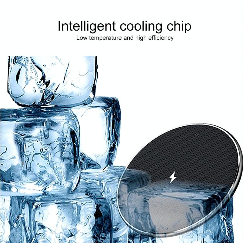 10W Non Slip Smart Cooling Wireless Charger