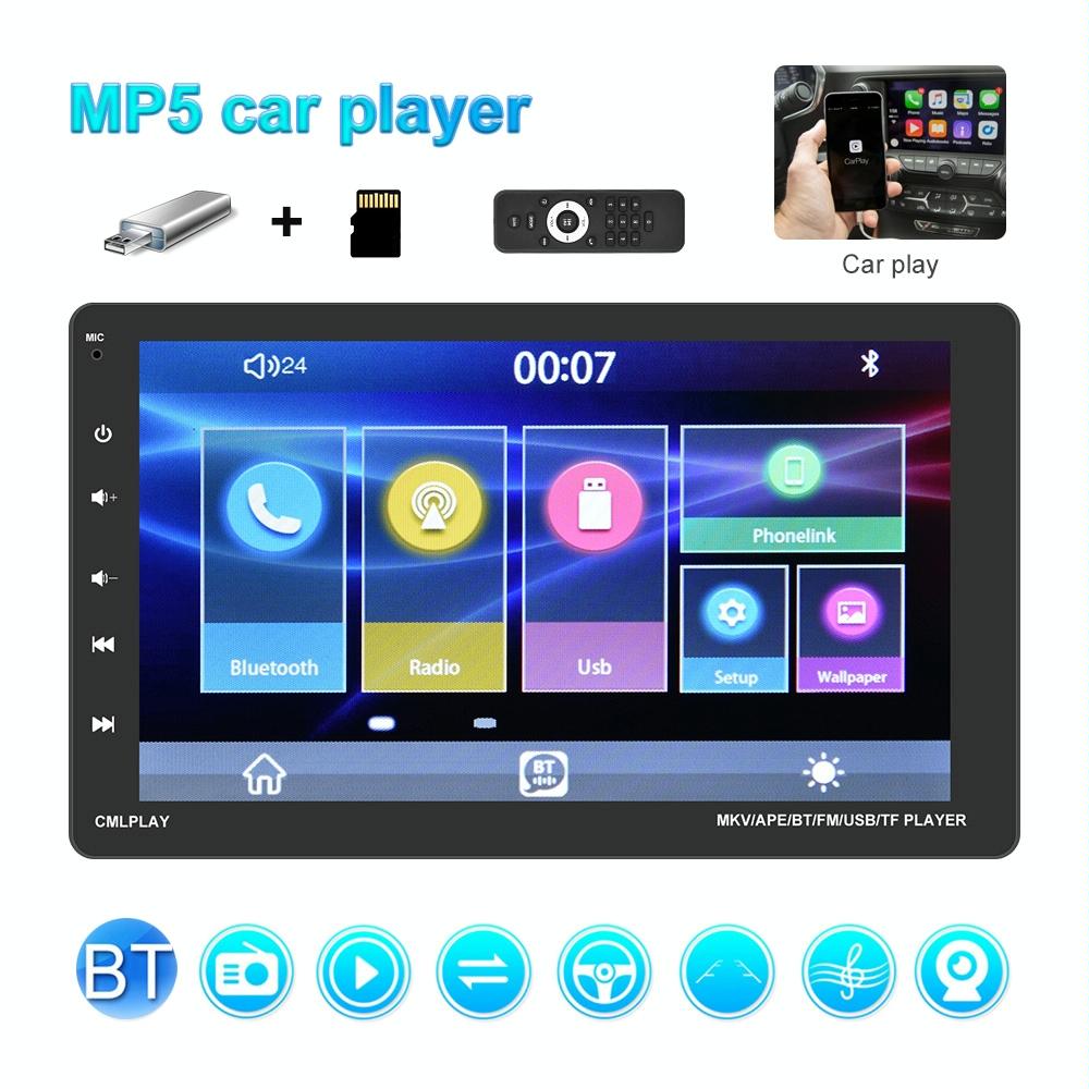 9 Inch Touch Hd Car Mp5 With Carplay / Fm & Remote - Detachable