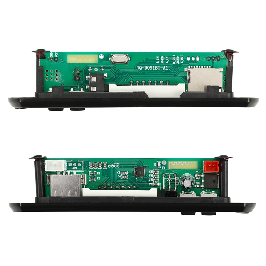 Car Mp3 Player Board W / Bluetooth Fm Radio Tf Usb Remote - 5V