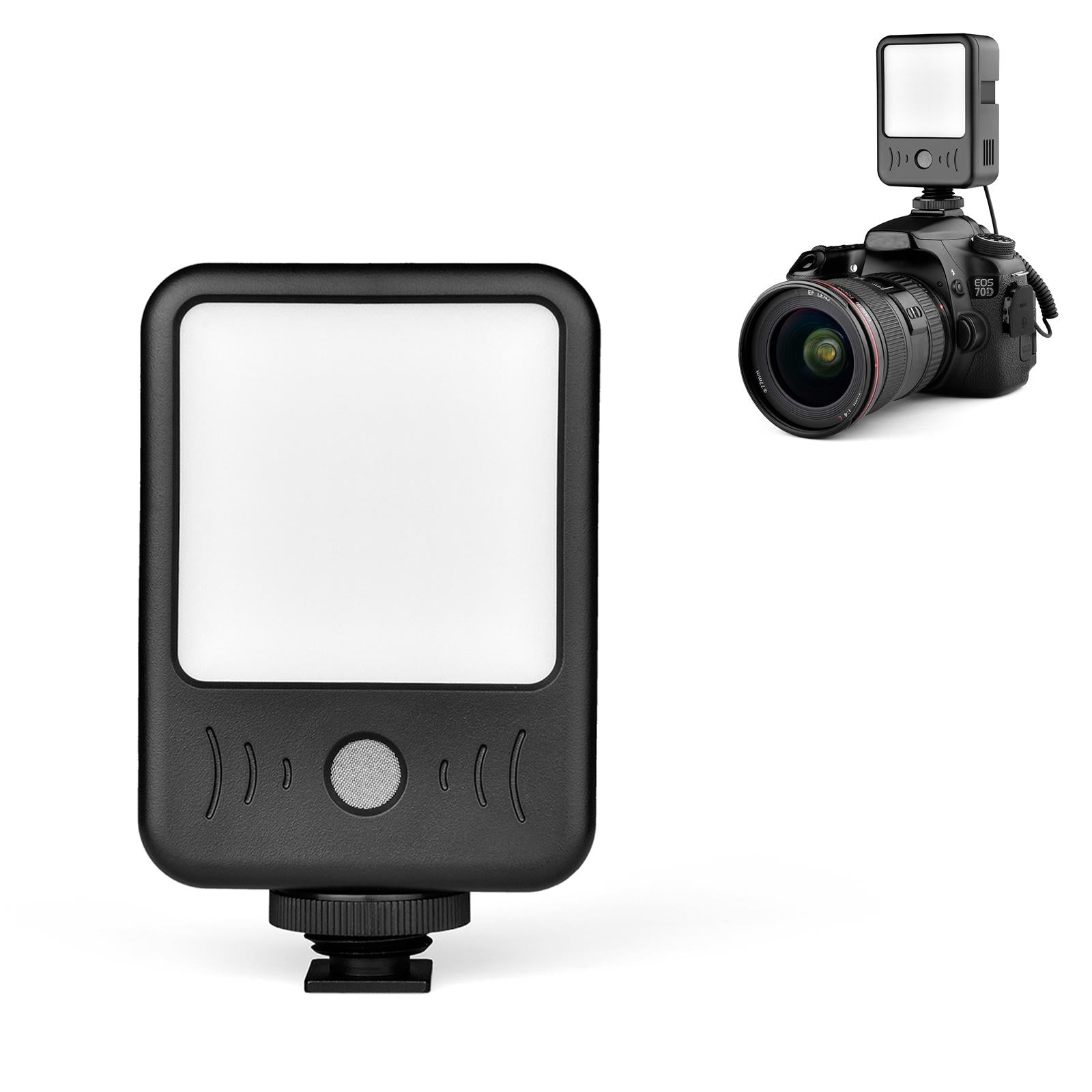 Live Broadcast Microphone Light for Interviews and Recording