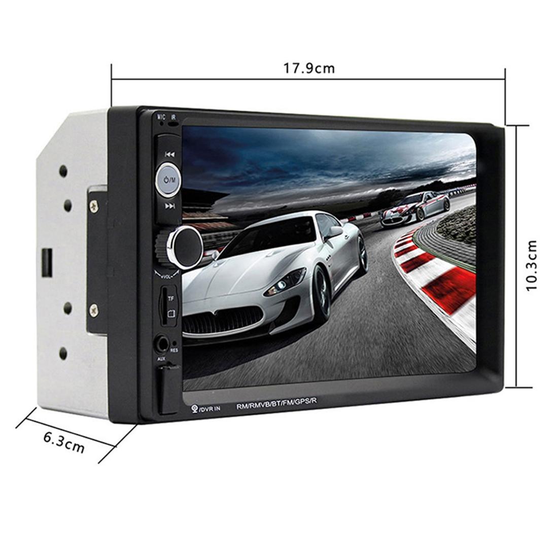 7 Inch Car Bluetooth Radio Receiver Mp5 Player Fm / Usb / Tf 7010B