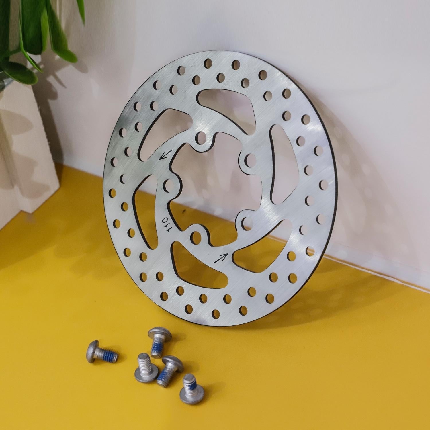 Replacement Disc Brake for Xiaomi M365 1s Scooter - 110mm 5 Holes