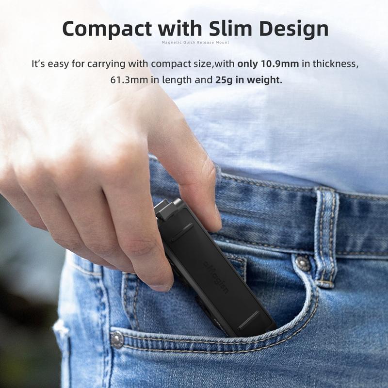 Insta360 Go 3 Magnetic Fast Disassembly Seat Bracket for Sports Camera