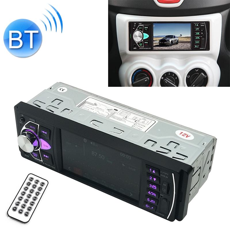 Universal Car Radio Receiver Mp5 Player 4.1 Hd Screen Fm & Bluetooth Remote Control