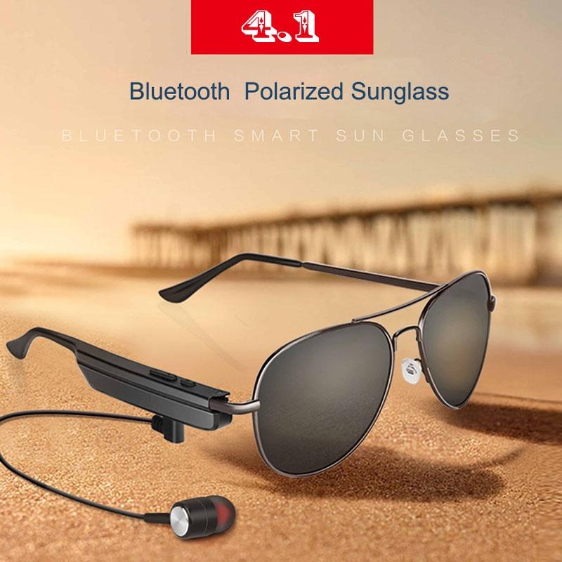 Wireless Bluetooth Sunglasses with Music Earphones and Mic