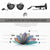 Wireless Bluetooth Sunglasses with Music Earphones and Mic