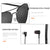 Wireless Bluetooth Sunglasses with Music Earphones and Mic