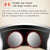 Portable Electric Neck Massager 1300 Mah Usb Charging