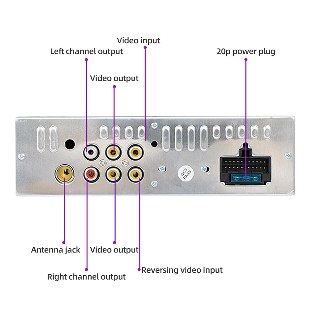 7 Inch Hd Car Mp5 Player W / Gps Bluetooth Mirror Link Fm Tf & Usb