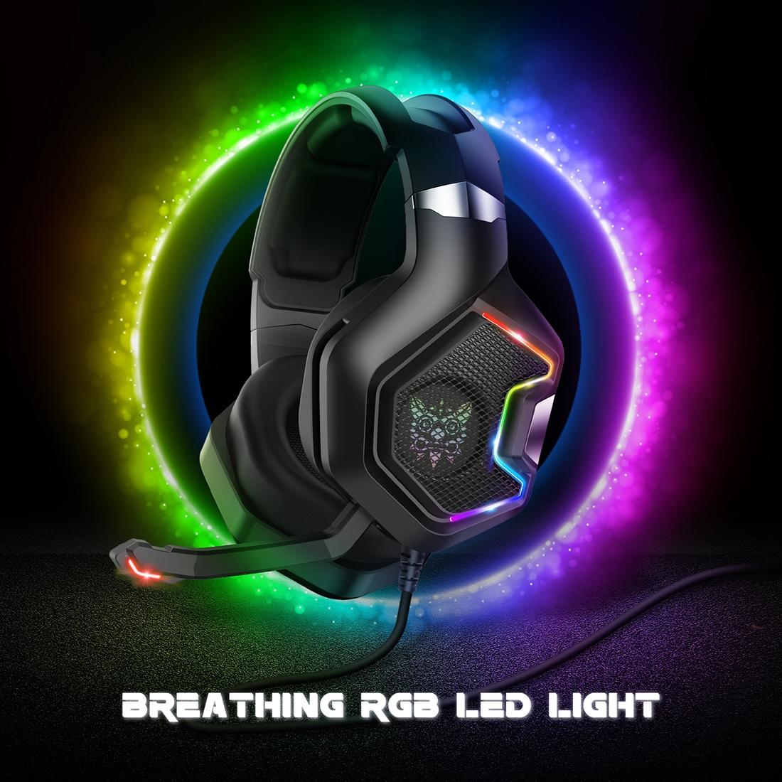 K10 Pro Wired Gaming Headset With Mic
