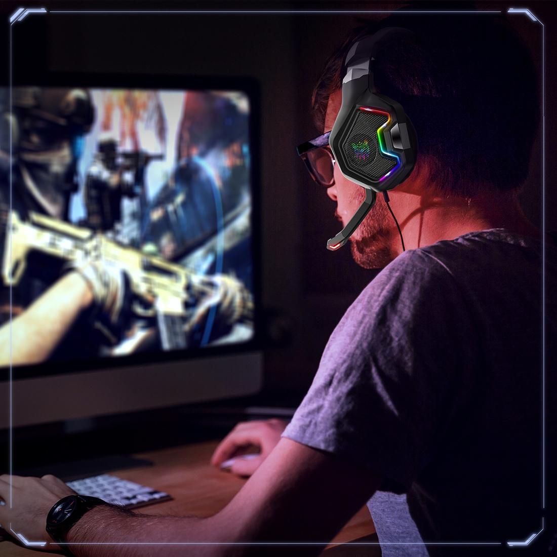 K10 Pro Wired Gaming Headset With Mic