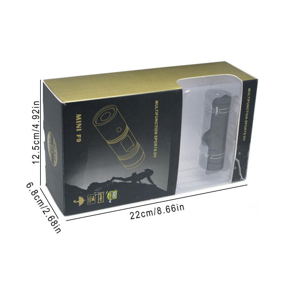 Full Hd 1080p Action Camera with 120 Degree Wide Angle Lens - Tf Card Support