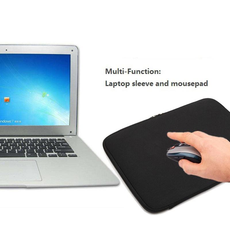 10 Inch Diving Material Laptop Sleeve with Elastic Band - Four Corners