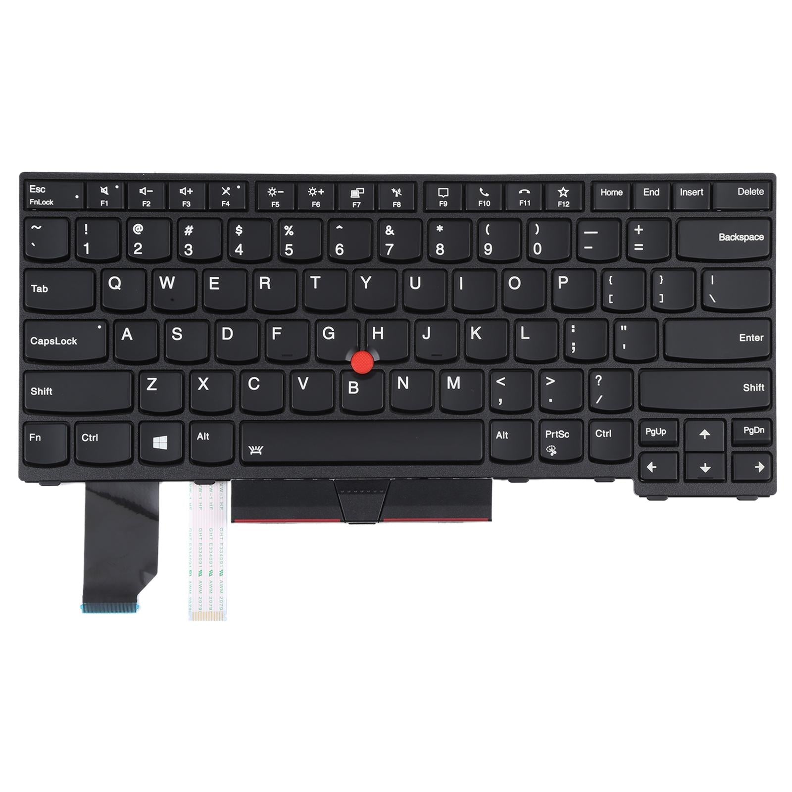 Backlit Keyboard with Trackpoint for Lenovo Thinkpad L14 - us Version