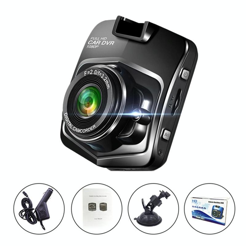 2.2 Car Dvr With Parking Monitoring & Loop Recording - Black