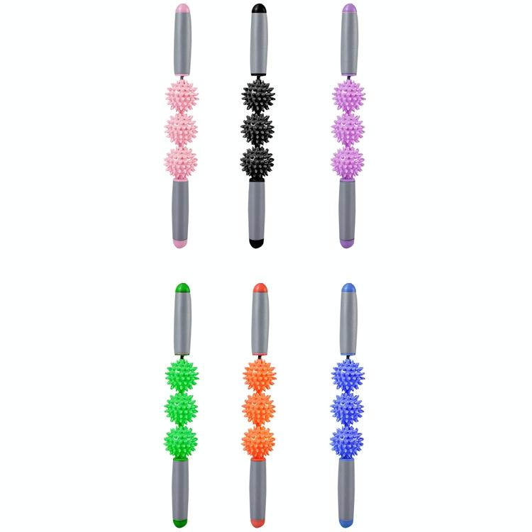 3-In-1 Eva Foam Roller Set 45Cm Length Pink Wolf Tooth