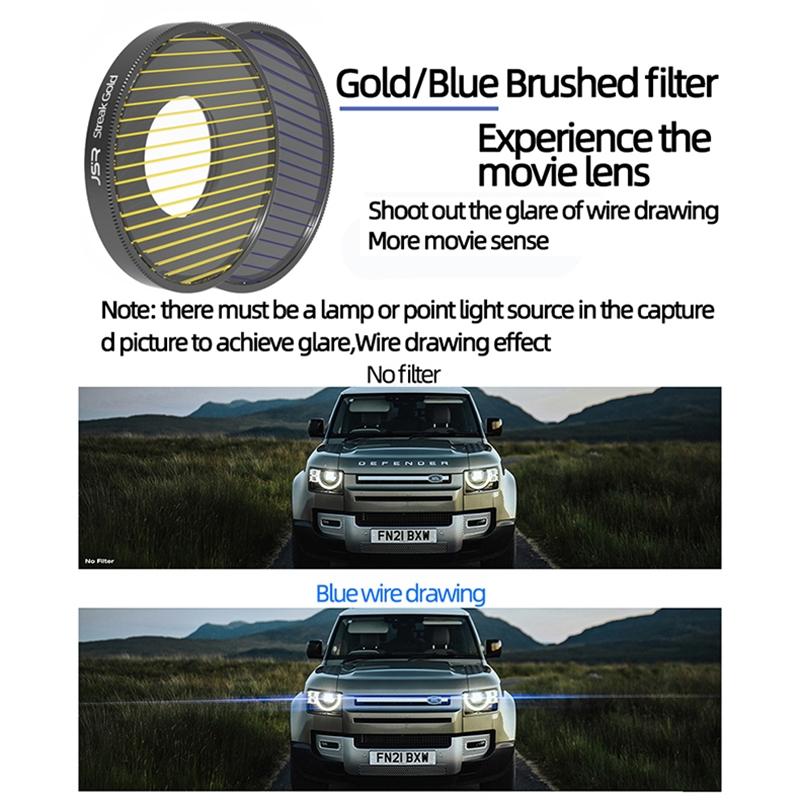 Star Night Lens Filter for Dji Action 3 - Streak Cpl Nd8 Nd16 Nd32 Nd64