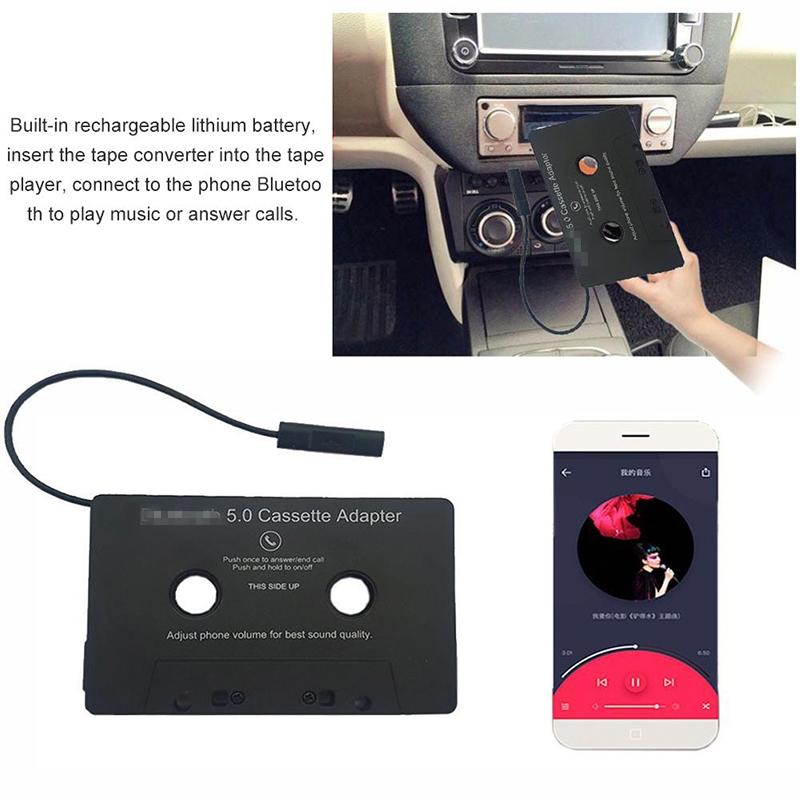 Car Tape Mp3 Converter - Bluetooth Audio Cassette